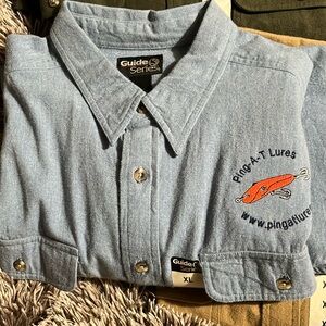 NWT Guide Series heavy brushed cotton chamois shirt. XL. SOLD SEPARATELY